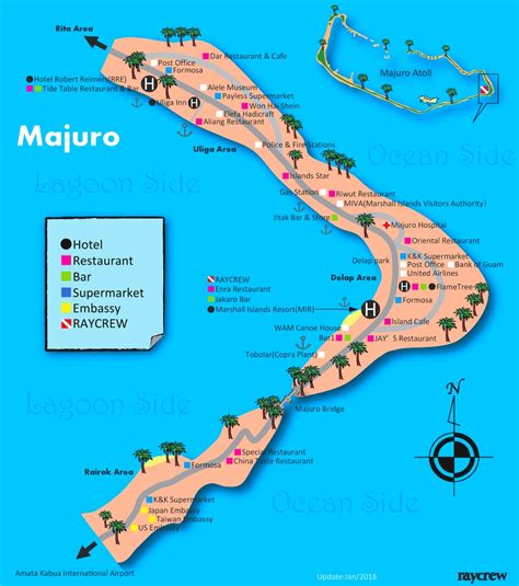 majuro marshall islands map.